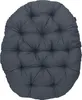 A round, tufted cushion on a white background. Produktbild-Vorschau
