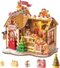 Rolife 3D-Holz-Puzzle DIY 'Lebkuchenhaus' Produktbild-Vorschau 2