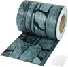 A roll of privacy screen material with a stone pattern, partially unrolled. Náhled obrázku produktu