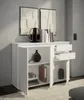 Sideboard >Brest< 3 Türen, 2 Schübe, in weiß - Produktbild-Vorschau 6