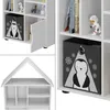 Kinderregal Vicco Estell Weiß 71 x 112.2 cm, Model 54368 Produktbild-Vorschau 6