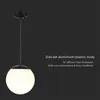 Lampa zewnętrzna wisząca biała kula E27 V-TAC VT-1226-11825 Podgląd zdjęcia produktu 8