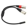 3,5 mm (1/8 inch) naar XLR microfoonkabel. 3,5 mm (1/8 Productafbeelding-voorbeeld 2