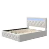 INONEFT Boxspringbett 140x200cm mit LED, Doppelbett mit Produktbild-Vorschau 13