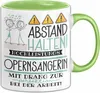 Opernsängerin Tasse Geschenk Lustig Abstand Halten Produktbild-Vorschau 1