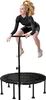 Hauki Fitness Trampolin Indoor Grün Ø102 cm, Leise Produktbild-Vorschau 1