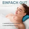 Premium Badewannenkissen blau | Badekissen für Badewanne Produktbild-Vorschau 5