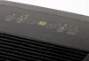 Close-up of the control panel of a black dehumidifier. Produktbild-Vorschau