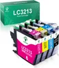 4 Druckerpatronen kompatibel zu Brother LC-3213 MFC-J497DW Produktbild-Vorschau 1