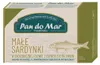 SARDYNKI EUROPEJSKIE W BIO OLIWIE Z OLIWEK EXTRA VIRGIN 120 g - PAN DO MAR Produktbild-Vorschau