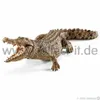 A toy crocodile with its mouth open, shown from a side angle on a white background. Anteprima dell’immagine prodotto