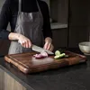 Deleca Schneidebrett Walnuss Nussbaum Stirnholz - Produktbild-Vorschau 15