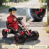 AIYAPLAY Šlapací motokára s ruční brzdou, automatický Náhled obrázku produktu 6