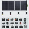 200W přenosný solární panel pro elektrárny, 20V skládací Náhled obrázku produktu 3