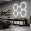 XMTECH LED Hexagon Deckenleuchte – Modulares Design, 5 Produktbild-Vorschau 1