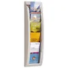 PAPERFLOW 4062.02 Wandprospekth. 1/3 A4, grau Voir les images du produit 2