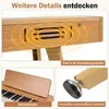 COSTWAY 88 Tasten Digitalpiano mit Ständer, E-Piano mit Produktbild-Vorschau 9