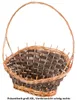 Handgefertigter Präsentkorb oval XXL aus Natur-Weide zum Produktbild-Vorschau 2