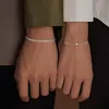 Partnerarmband Set silberfarben – verstellbarer Modeschmuck Produktbild-Vorschau 3