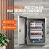 SucceBuy 16"x 12"x 10" Elektrokasten aus Stahl, Gehäuse aus Produktbild-Vorschau 2
