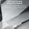 Kábel Baseus Cafule, USB-C na USB-C, 100W, 2m, biely Náhľad obrázku produktu 14