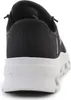 The back view of a black and white sneaker. Voir les images du produit