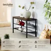 Étagère à chaussures DERRY 75,5x30,5x45,5cm - Bois foncé Voir les images du produit 2
