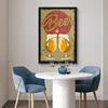 MuchoWow® MuchoWow® Gerahmtes Poster Mancave - Biergläser - Produktbild-Vorschau 5