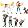 Plastoy SAS 70387 - Lucky Luke - Súprava (7 figúrok) Náhľad obrázku produktu 1