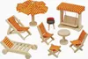Mobili da giardino per la casa delle bambole Anteprima dell’immagine prodotto 4