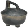 Keramikvase Vintage Krug 18 cm Antik-Look Deko-Element Produktbild-Vorschau 5