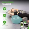 Tunturi Anti Burst Fitness Ball avec Pompe - Ballon de yoga Voir les images du produit 7