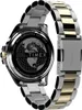 The back of a Timex watch with a metal band is shown against a white background. Podgląd zdjęcia produktu
