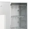 vidaXL Udírna s dřevěnými štěpky 44,5x29x110 cm Pozinkovaná Náhled obrázku produktu 5