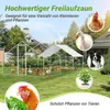 Faziango 3 x 8 x 2 m Hühnerstall Tiergehege Freilaufgehege Produktbild-Vorschau 3