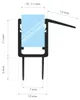 STEIGNER Duschtürdichtung UK20 180 cm (1 Stk.) Transparent Produktbild-Vorschau 7