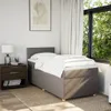 The Living Store Boxspringbett mit Matratze Taupe 100x200 Produktbild-Vorschau 5