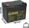 Batteria Kung Long 12V 36Ah Pb Batteria al piombo gel Anteprima dell’immagine prodotto 2