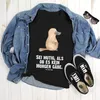 Mr. & Mrs. Panda Größe L T-Shirt Schnabeltier Mut - Schwarz Produktbild-Vorschau 2
