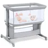 Beistellbett Baby Bettseitiger Bassinet für Neugeborene Produktbild-Vorschau 1