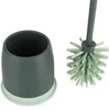 com-four® Toilettenbürste - WC-Bürste mit Halter - Produktbild-Vorschau 2