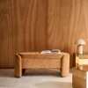 Panca contenitore, fondo letto contemporaneo in tessuto, Anteprima dell’immagine prodotto 2