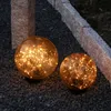 LED Kugel mit Drahtlichterkette - stehend - 80 Produktbild-Vorschau 3