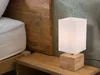 Reality Leuchten Tischleuchte Woody quadratisch holzfarbig Produktbild-Vorschau 5