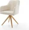 DELIFE Esszimmerstuhl Greg-Flex Cord Beige Holzgestell Produktbild-Vorschau 1