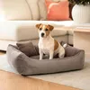 4L Textil TEO Hundekorb mittelgroße Hunde Kuscheliges Produktbild-Vorschau 5