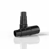 Two black vacuum cleaner hose adapters are shown on a white background. Produktbild-Vorschau