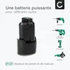 CELLONIC 2x Batterie pour Outil Compatible avec Ridgid Voir les images du produit 5
