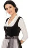 Dirndl Bidingen 65cm Länge lakritz 38 Produktbild-Vorschau 7