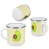 Mr. & Mrs. Panda Emaille Becher Avocado Pfeifen - Gelb Produktbild-Vorschau 4